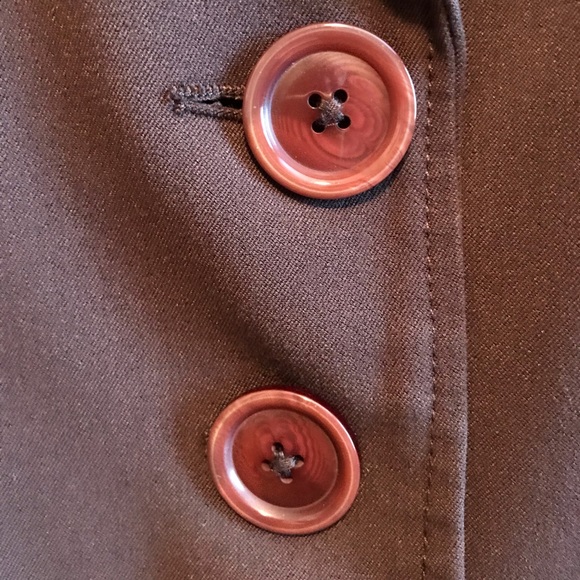 Lane Bryant size 22/24 chocolate brown jacket - Picture 3 of 4